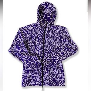 INKnBURN “Purple Pop” Windbreaker - NWT